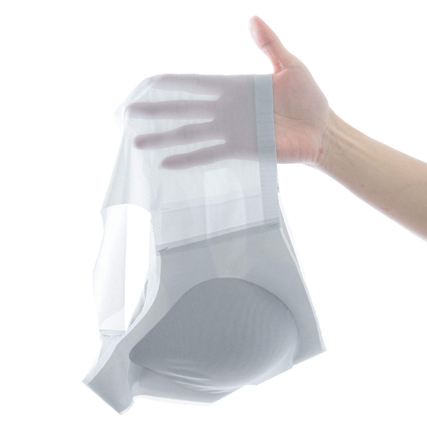 【新商品お試し割引2／26迄】エアースルーブラ グレー LL～3L（エトワール海渡 限定サイズ） - 画像5