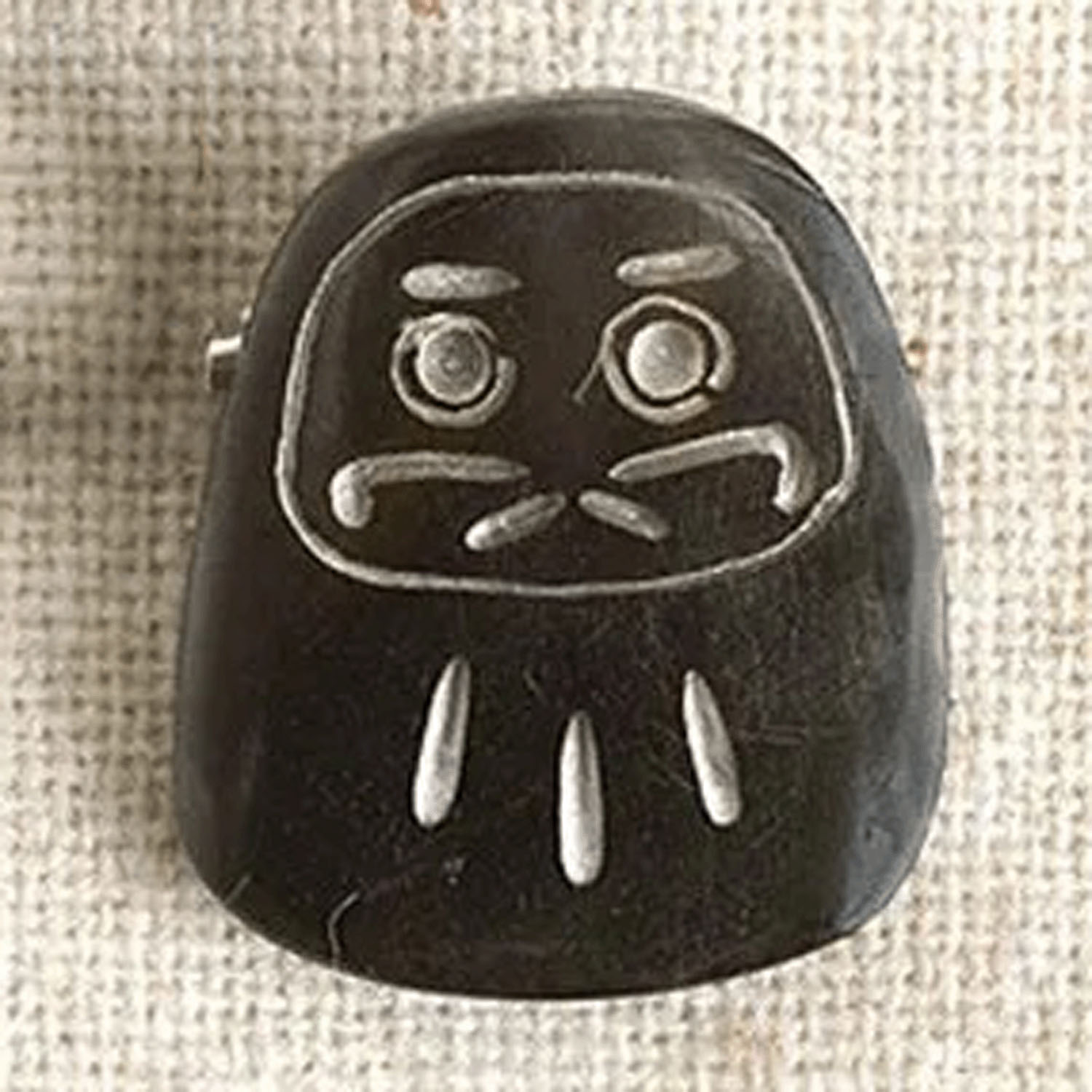 Boneブローチ だるま - 画像3