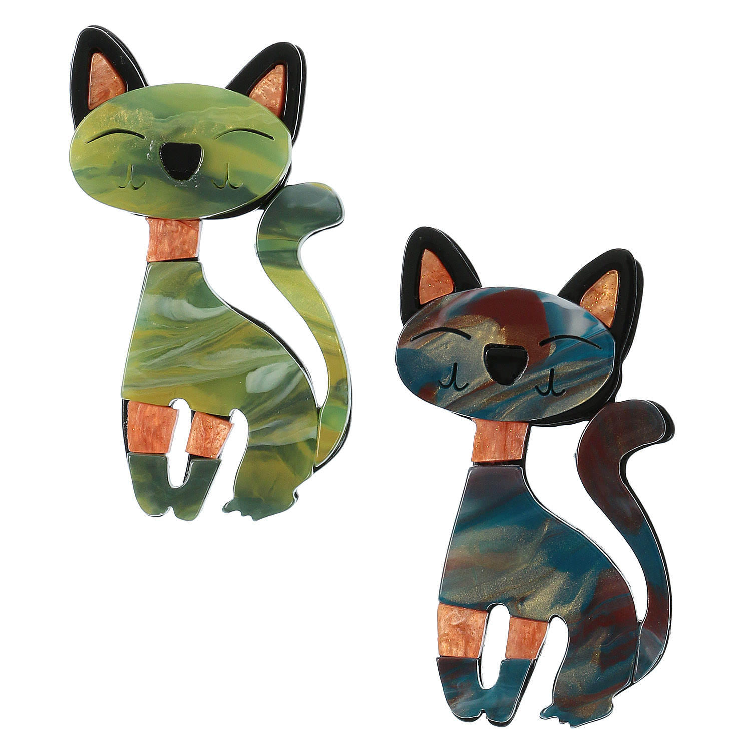 猫ブローチ - 画像1