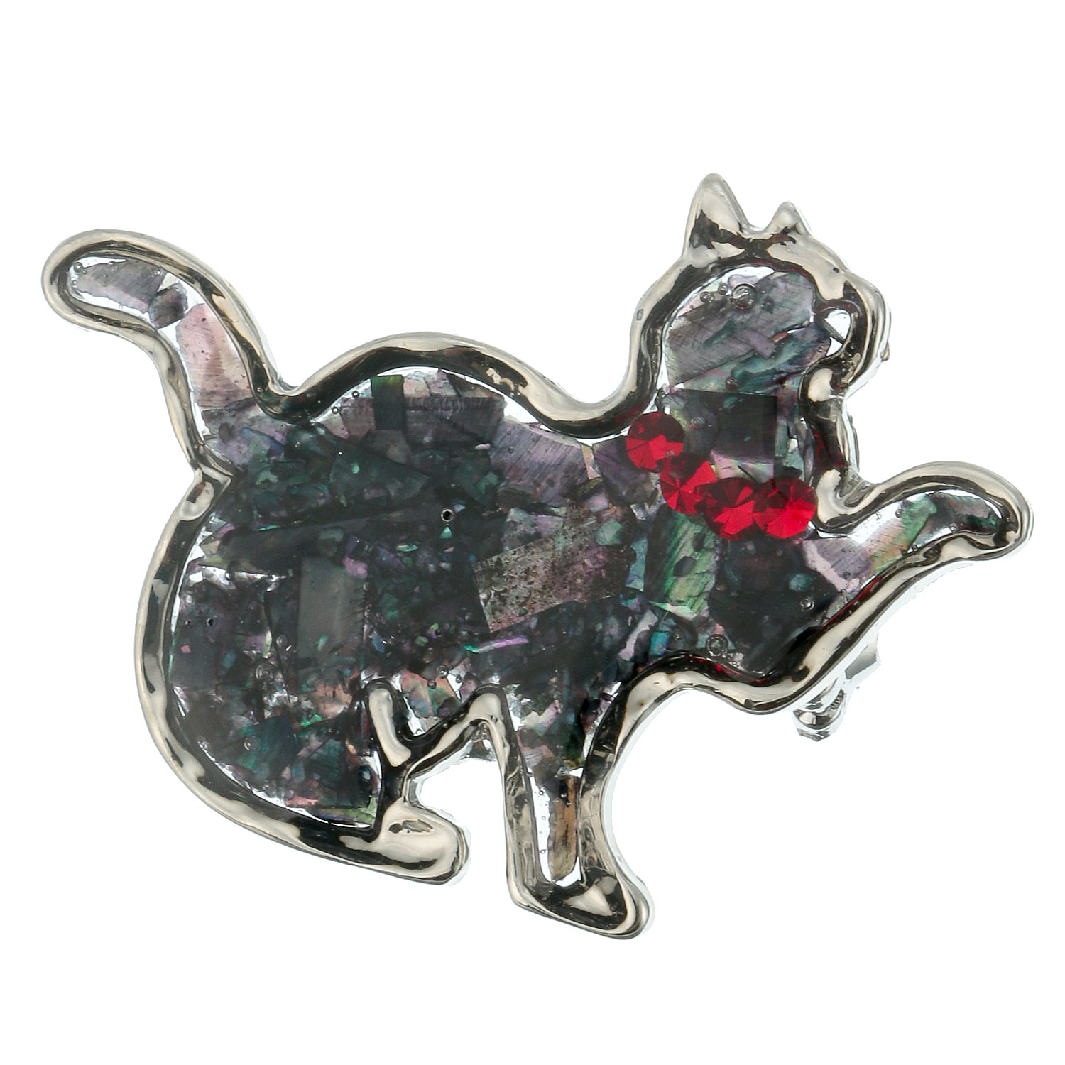 猫レジンアクセブローチ - 画像3