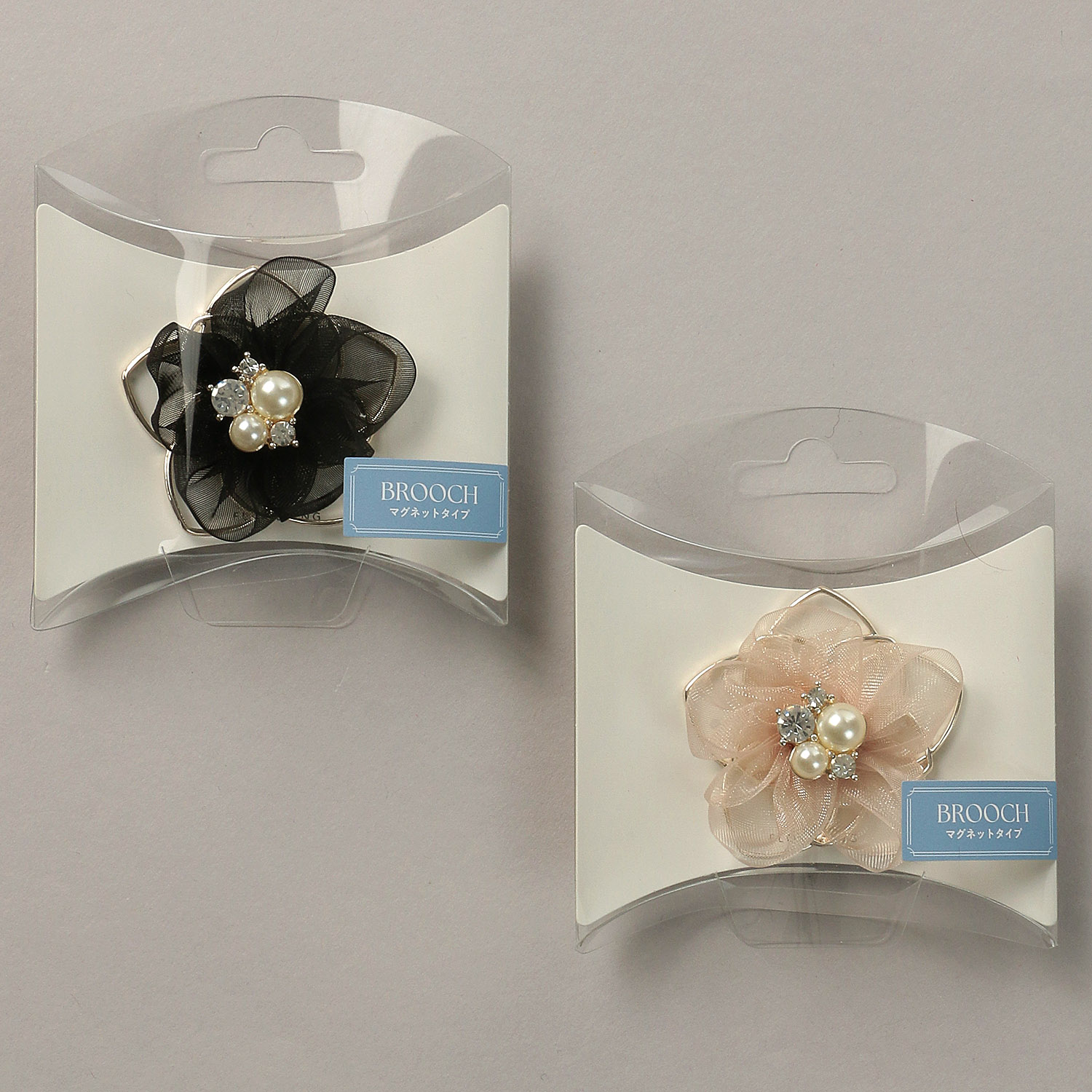 フラワーマグネットブローチ - 画像1