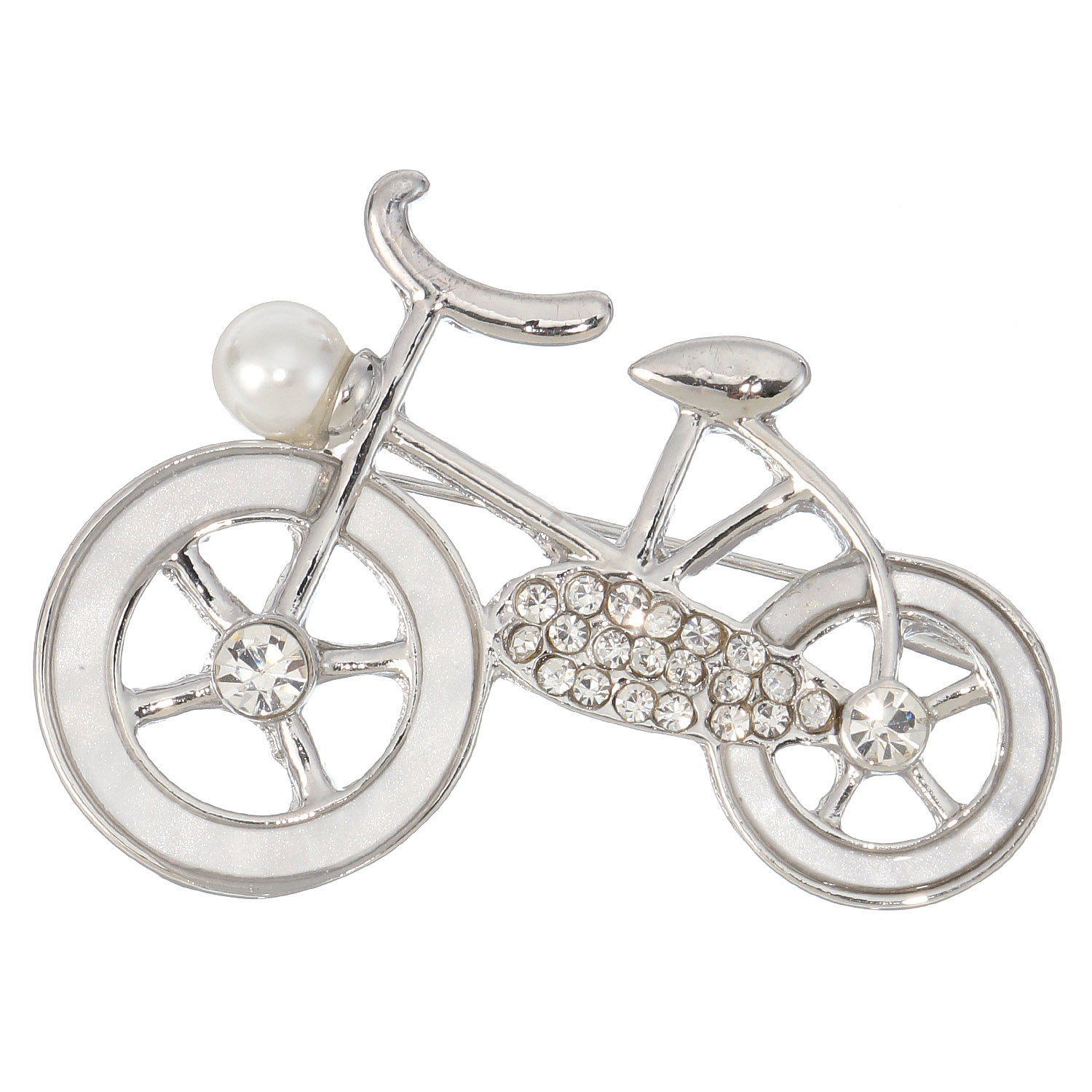 自転車ブローチ