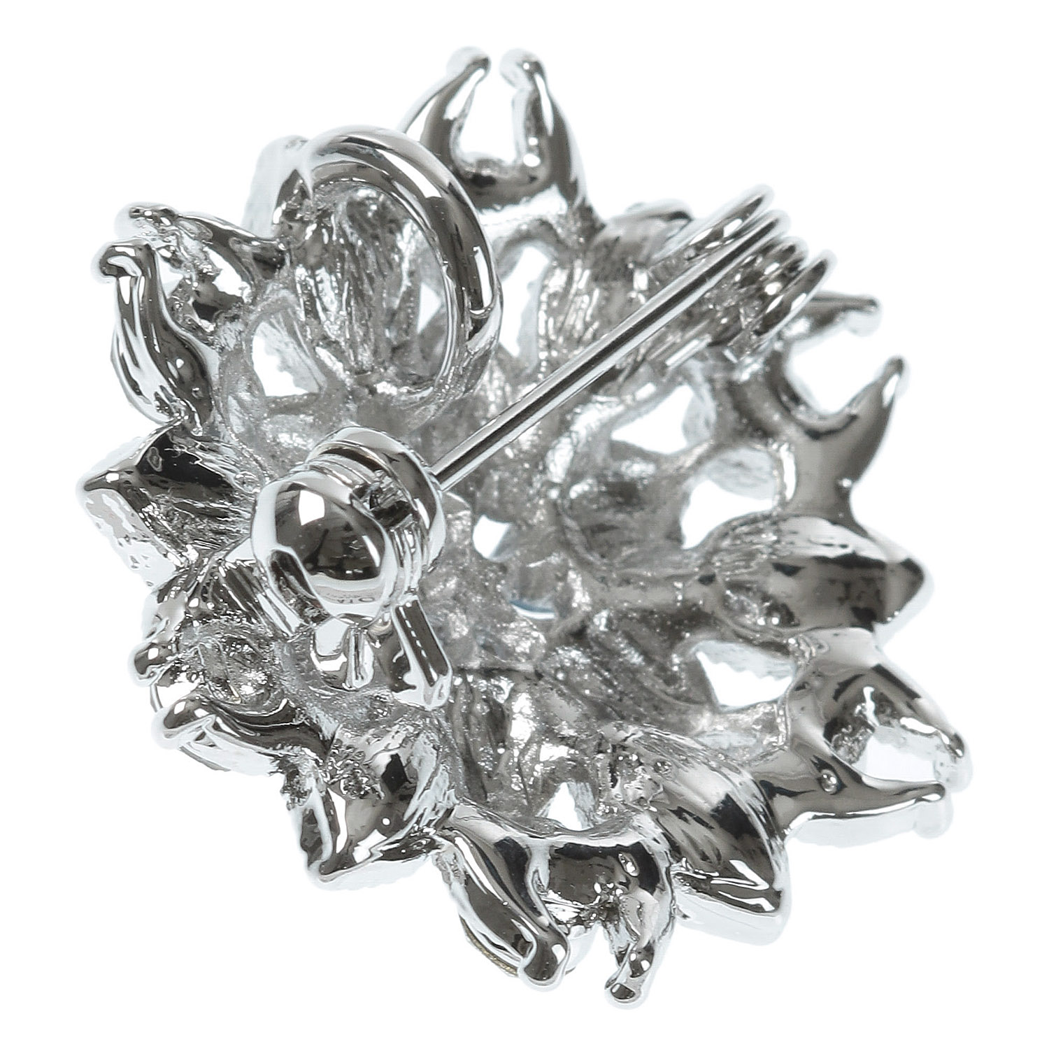 クリスタル花ミニブローチ - 画像4