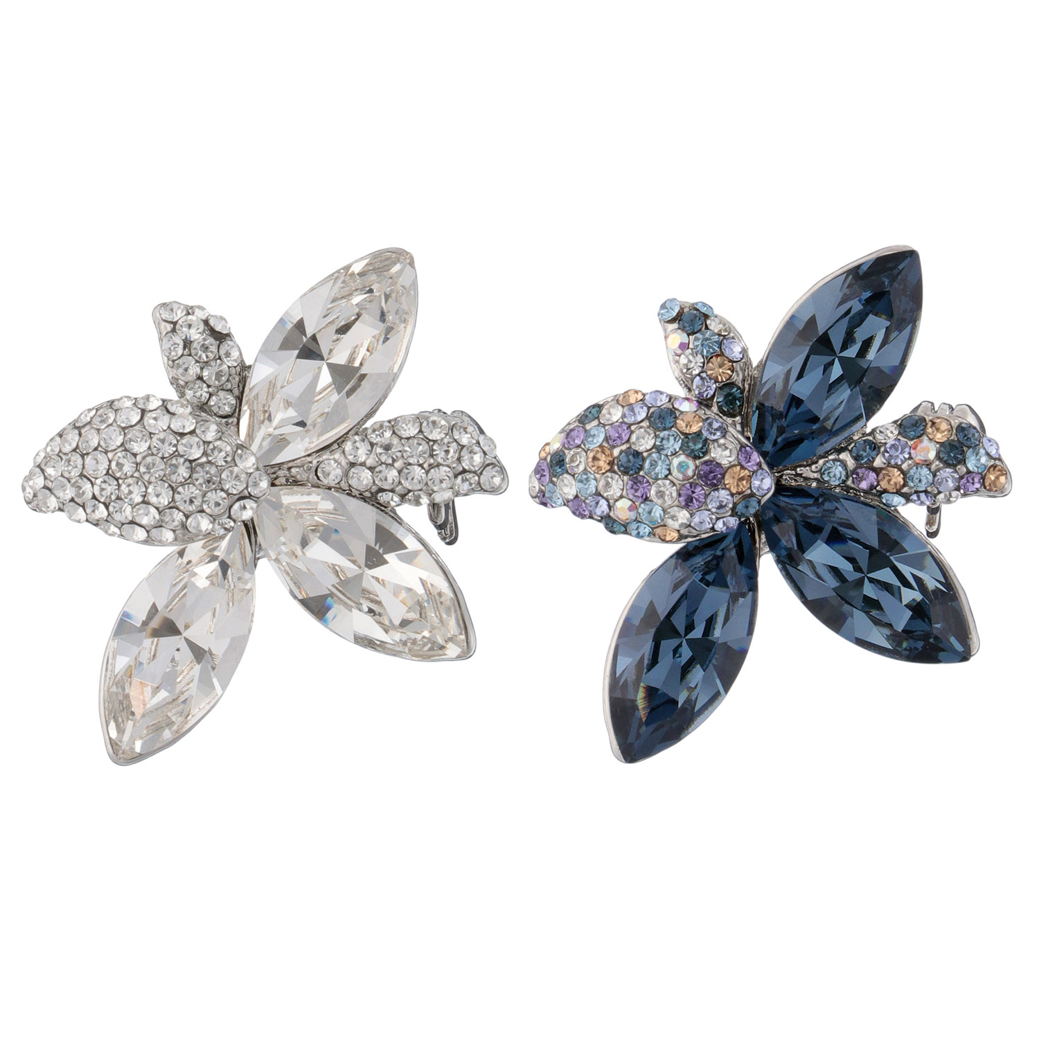 クリスタルブローチ