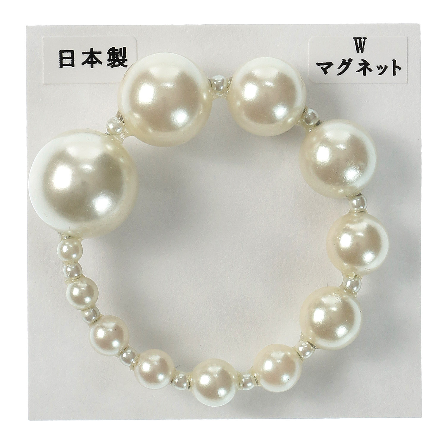 パールグラデーションマグネットブロ－チ - 画像1