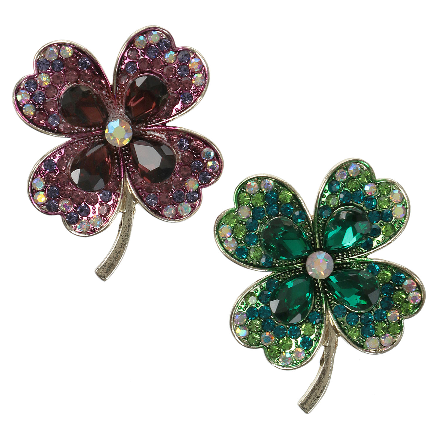 クローバーブローチ