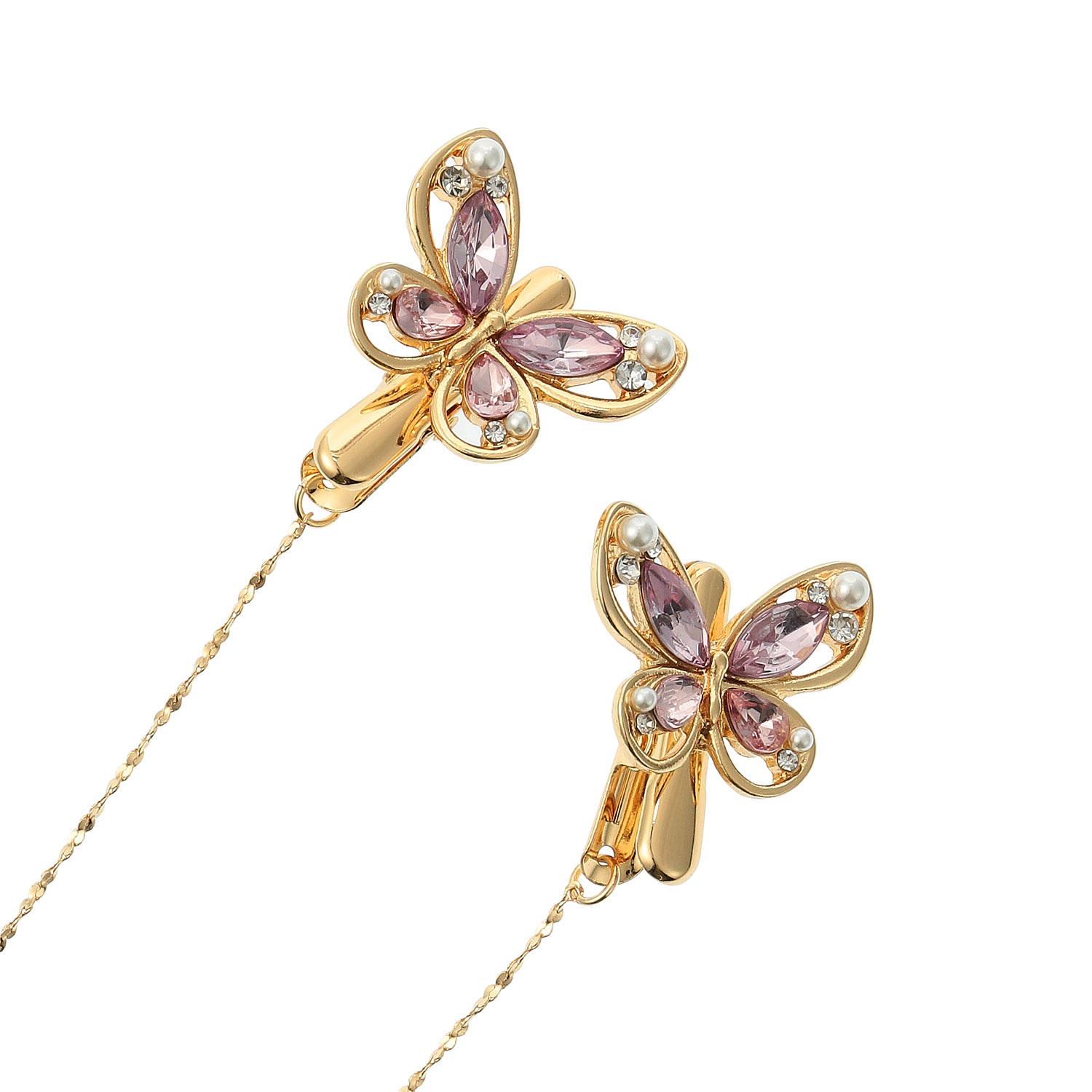 蝶モチーフハットクリップ - 画像3