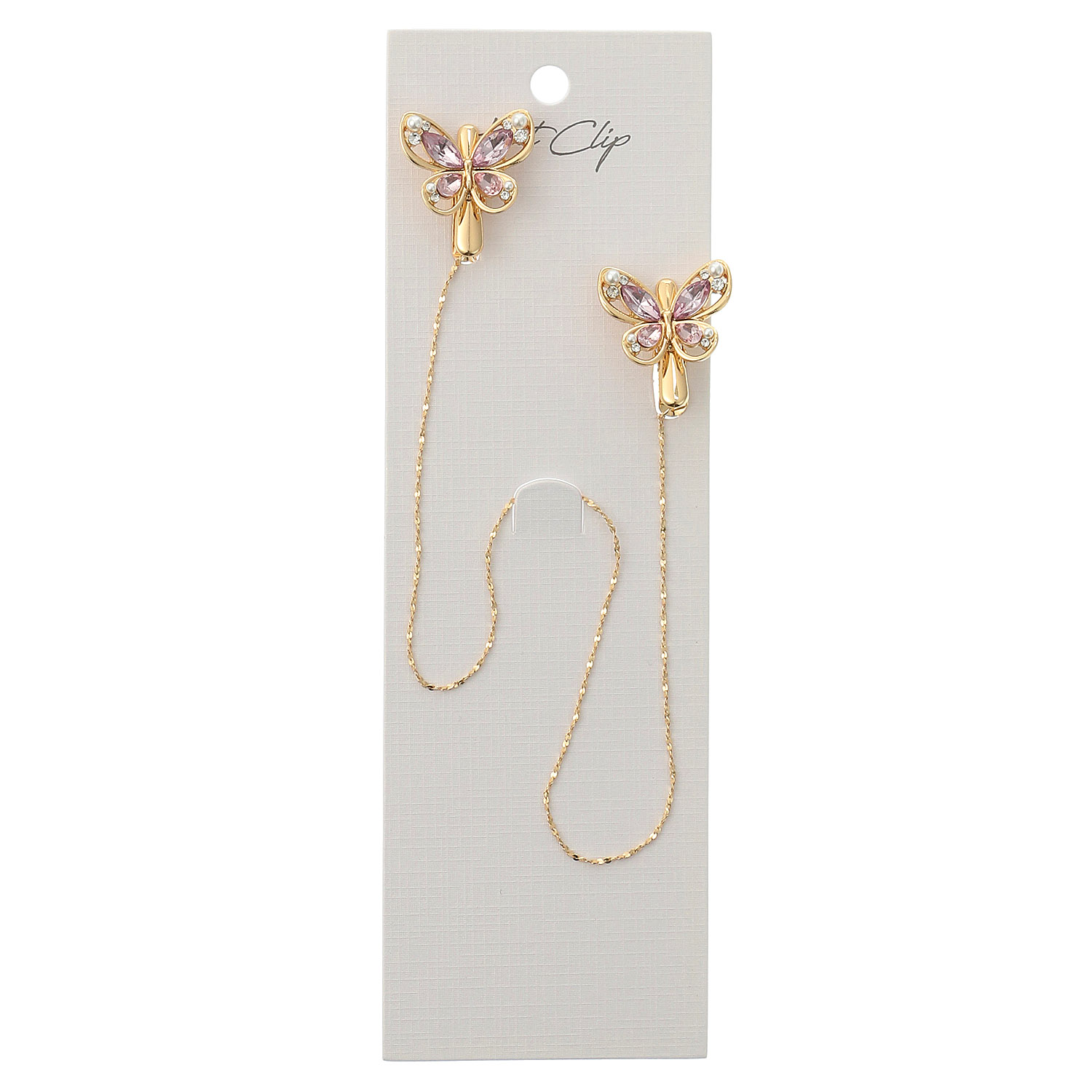 蝶モチーフハットクリップ - 画像1