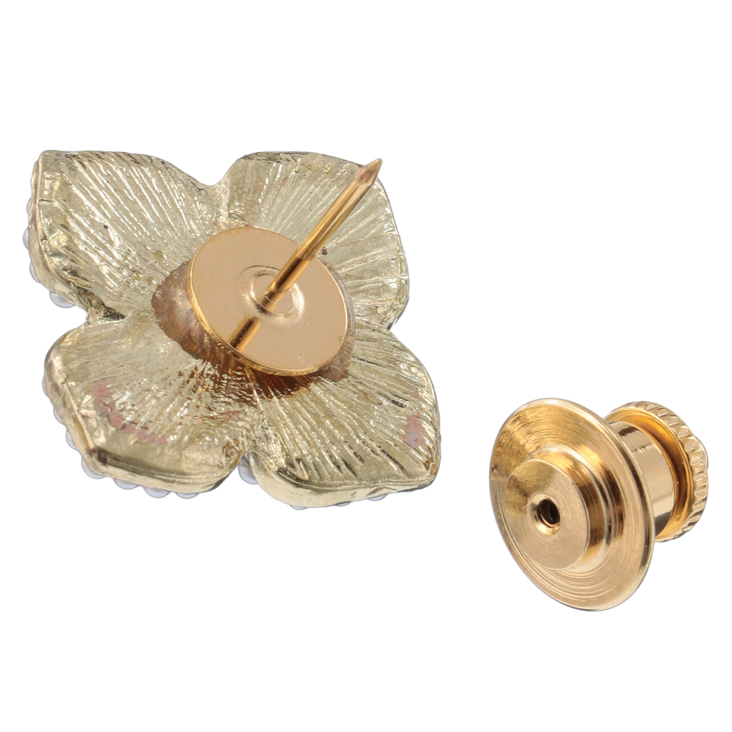 花パールタックピン - 画像4