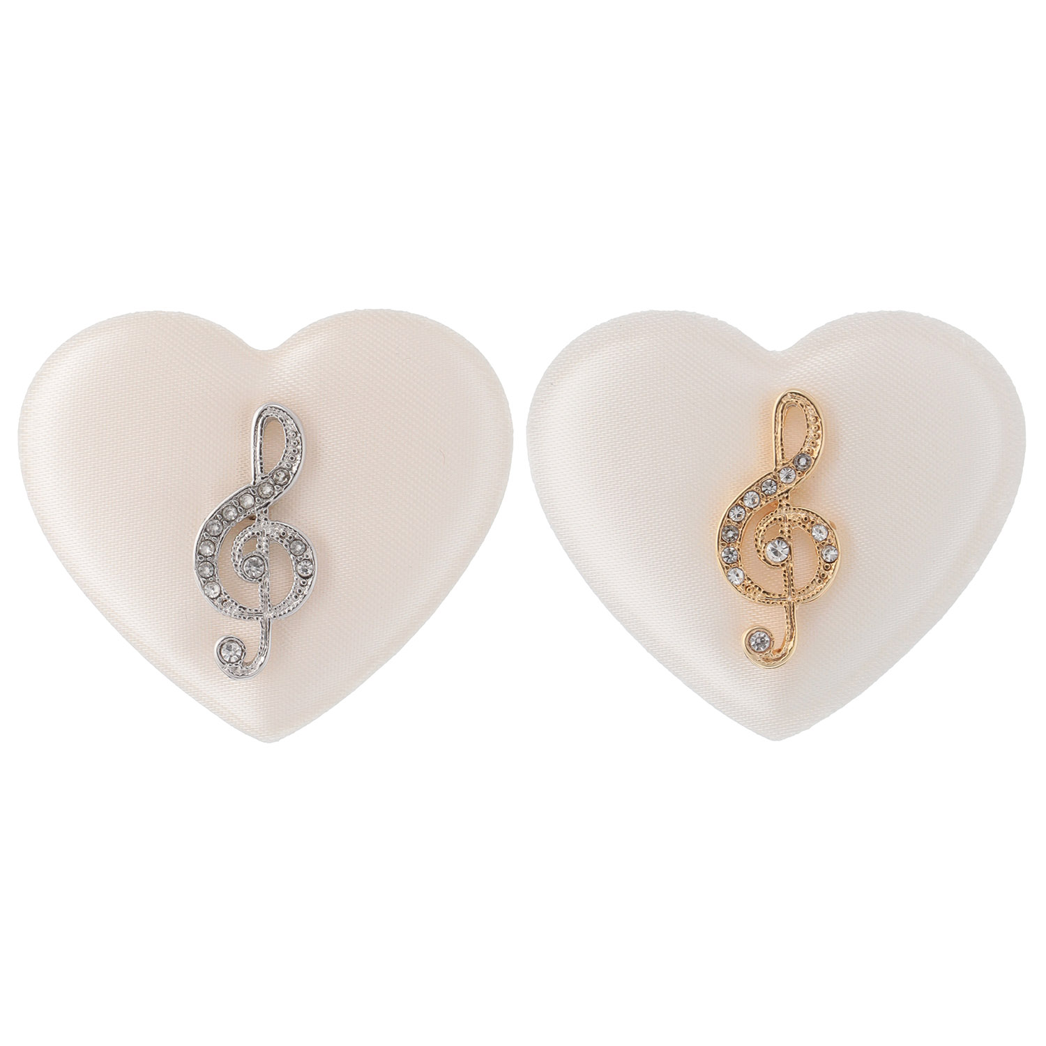 ト音記号ピンブローチ - 画像1