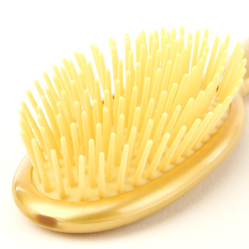 椿クッションブラシ ゴールド - 画像3