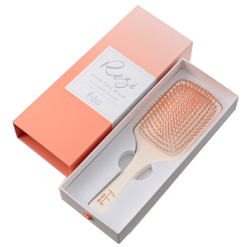 パンドラ Rose 銅イオン頭皮ケアブラシ - 画像1