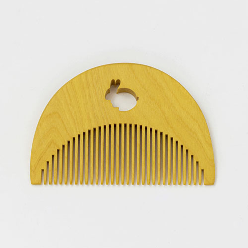 Natural Friends つげのくし うさぎ - 画像2