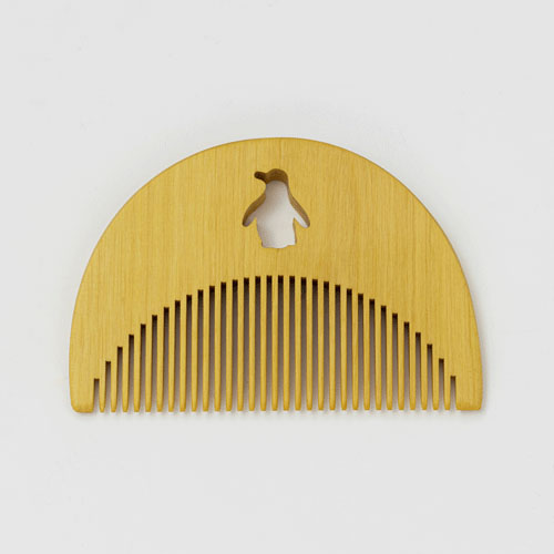 Natural Friends つげのくし ペンギン - 画像2