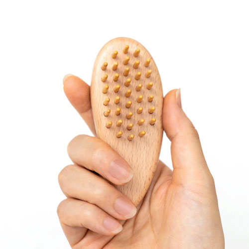 美麗椿 ミニブラシ 携帯袋付き - 画像5