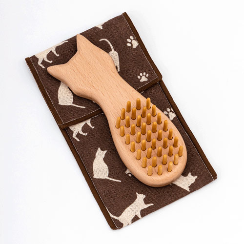 neconeco スタイルブラシ 携帯袋付き - 画像3