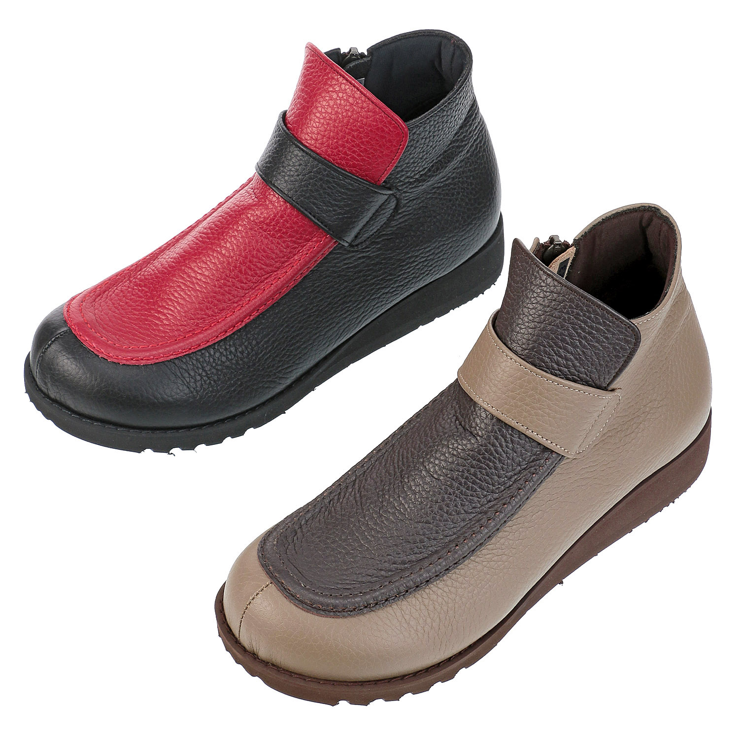 【幅広 5Eシューズ】 milla sports ショートブーツ I－62