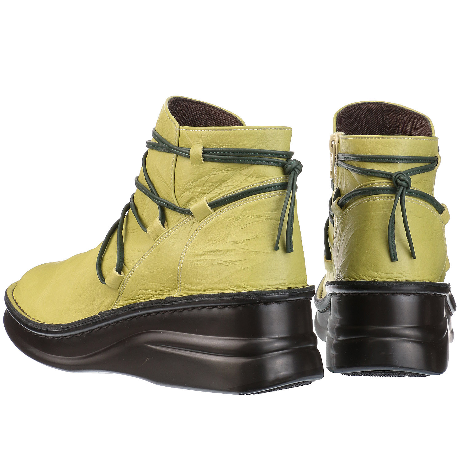 Puts レースアップ風ブーツ7037 - 画像5