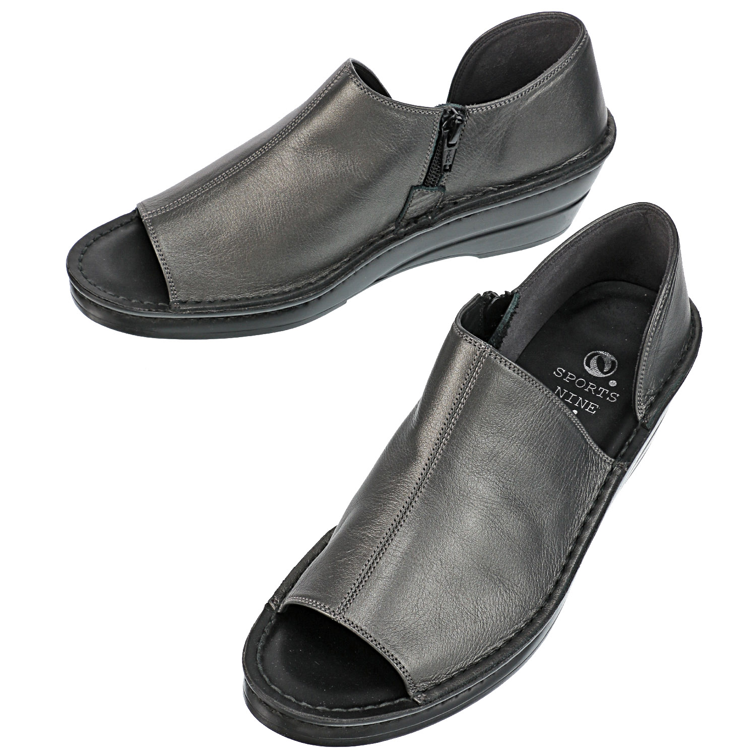 SPORTS NINE 前空きウェッジシューズ265－3273 - 画像7