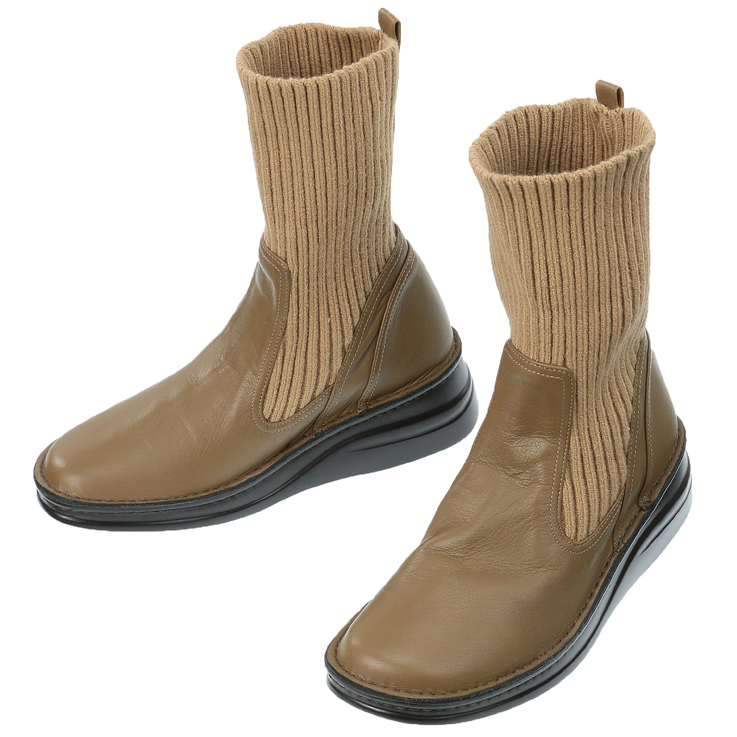 SPORTS NINE ニットコンビブーツ 265－8172 - 画像1