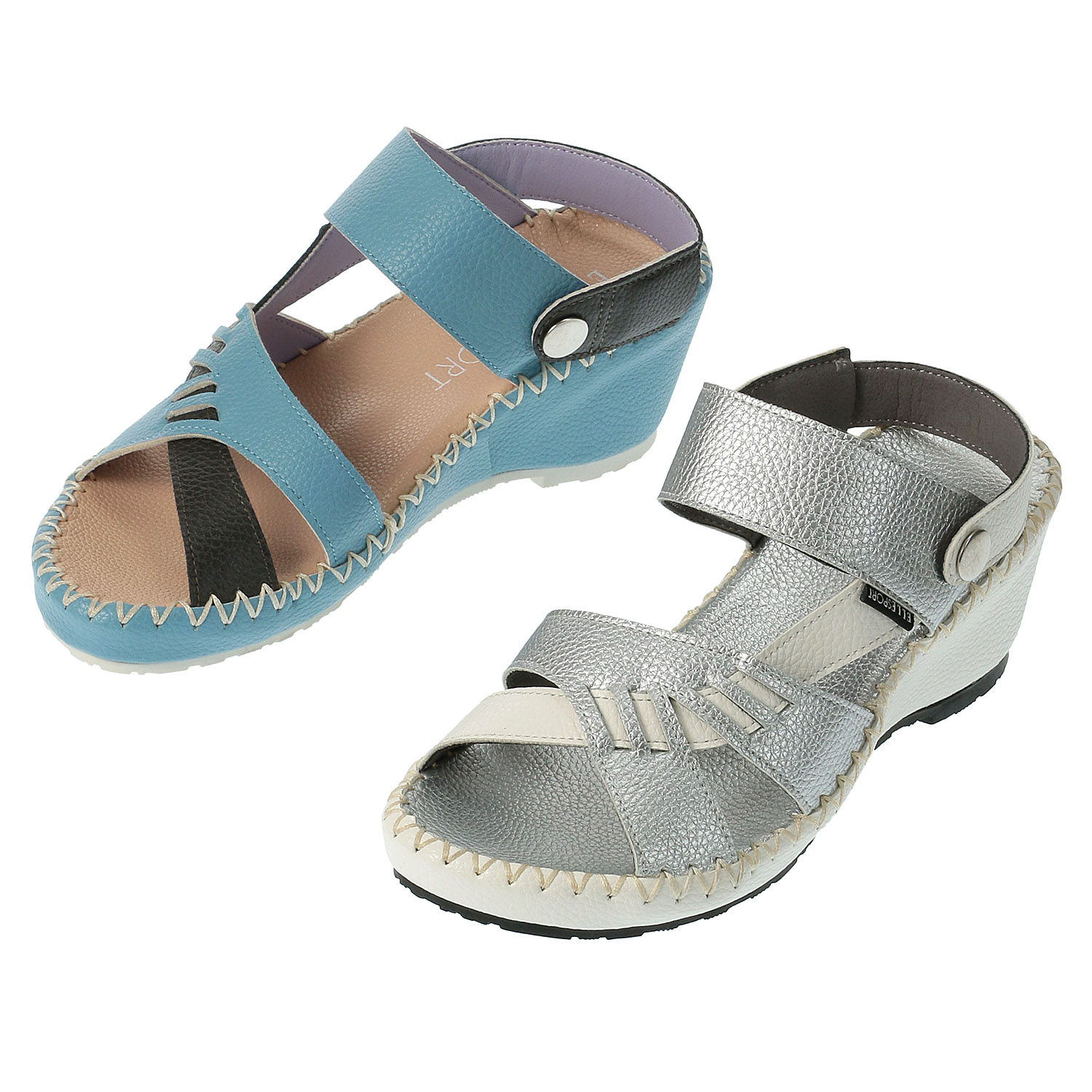 ELLE SPORT 2WAYウェッジサンダル ESP12741