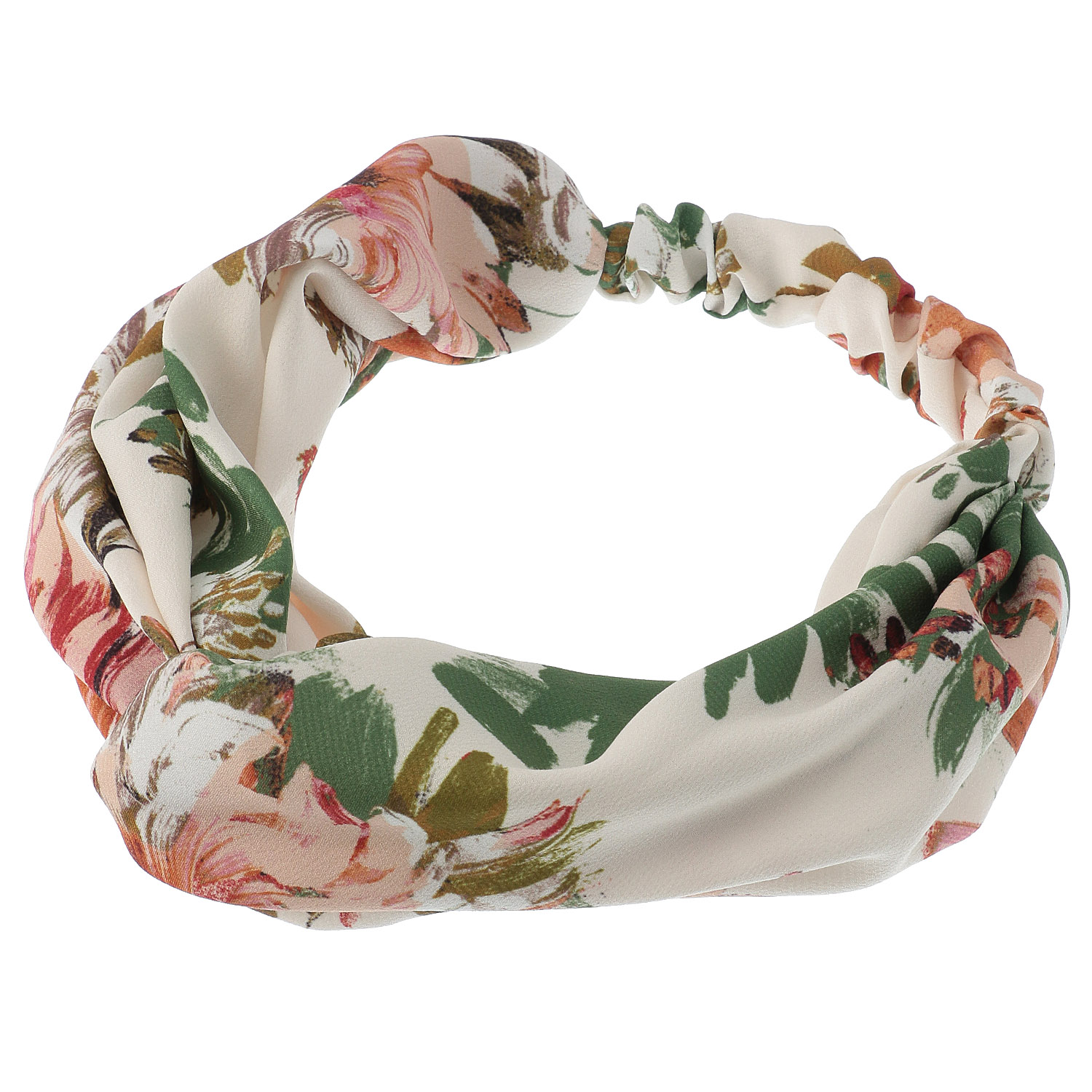 アート花柄ターバン - 画像3