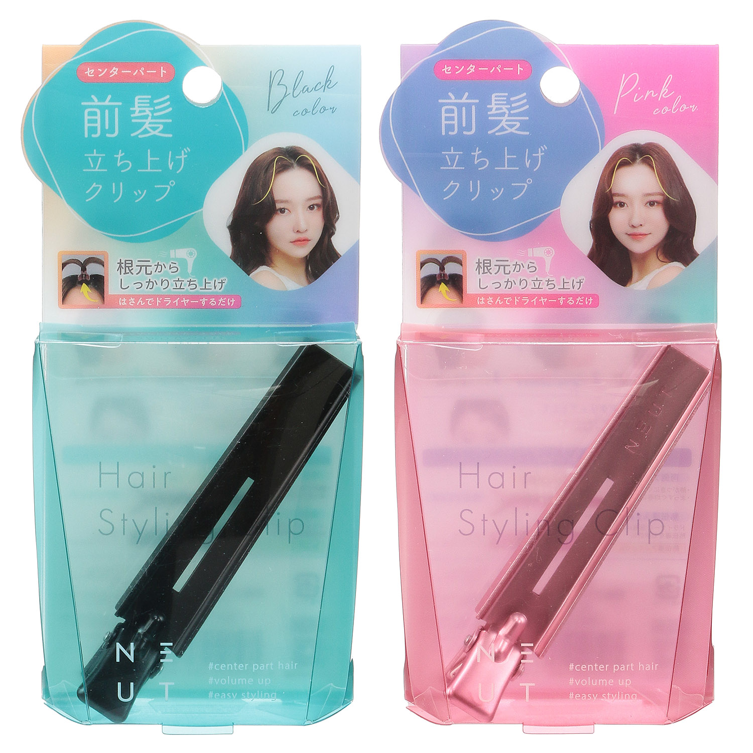ニュート前髪立ち上げクリップ - 画像1