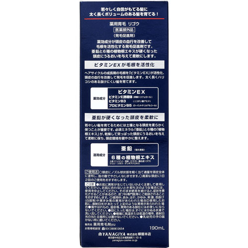 薬用育毛 Re・GO（リゴウ） 発毛促進剤 - 画像2