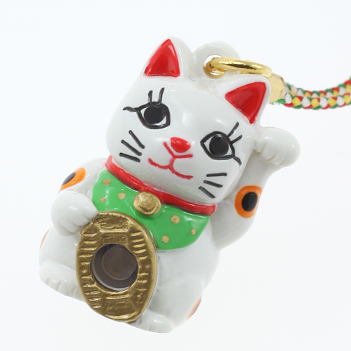 根付 のぞき七福神招き猫