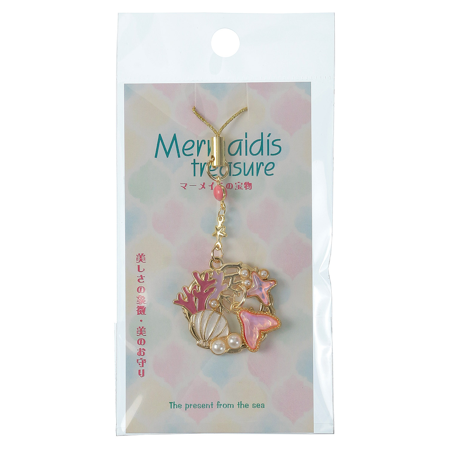 マリンアレンジしっぽ付ストラップ - 画像2