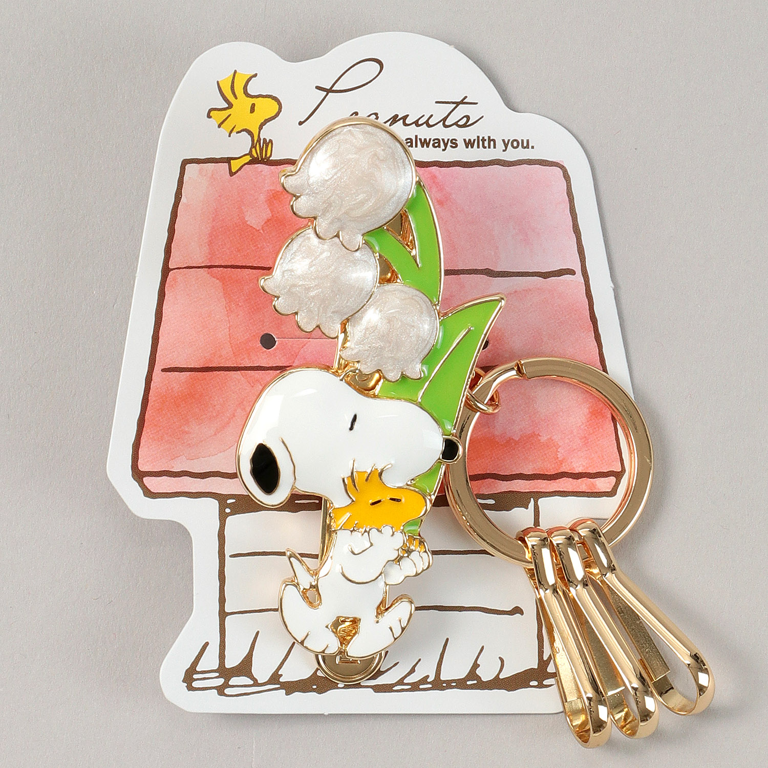 PEANUTS バッグキークリップ - 画像2