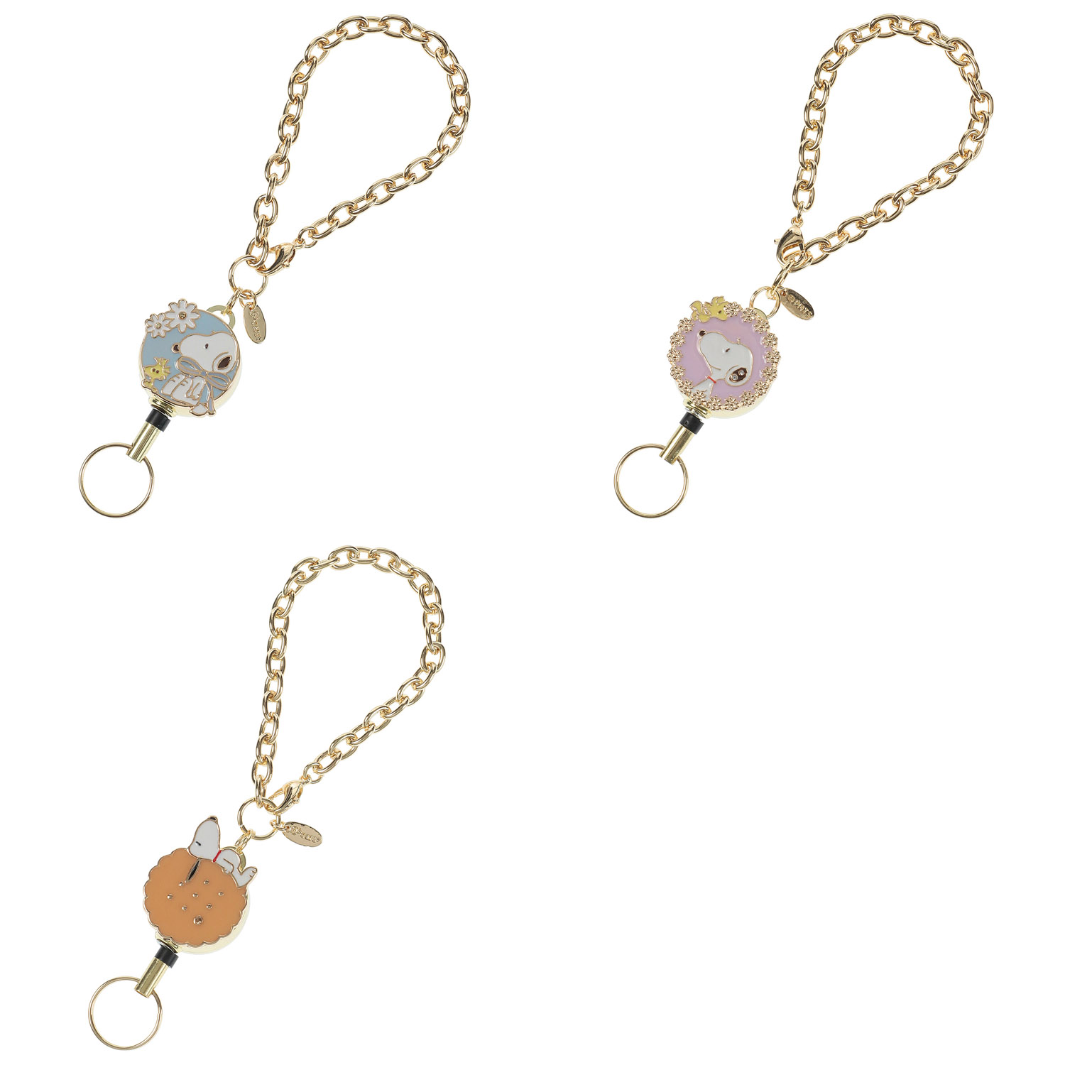 PEANUTS リールキーホルダ－