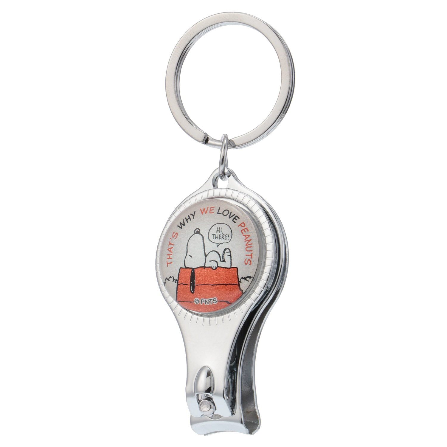 ピーナッツ爪切りキーホルダー - 画像2
