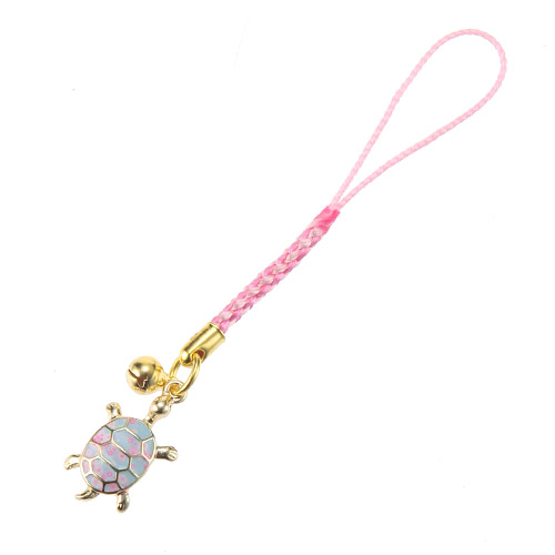 モダン桜柄根付 亀 - 画像2