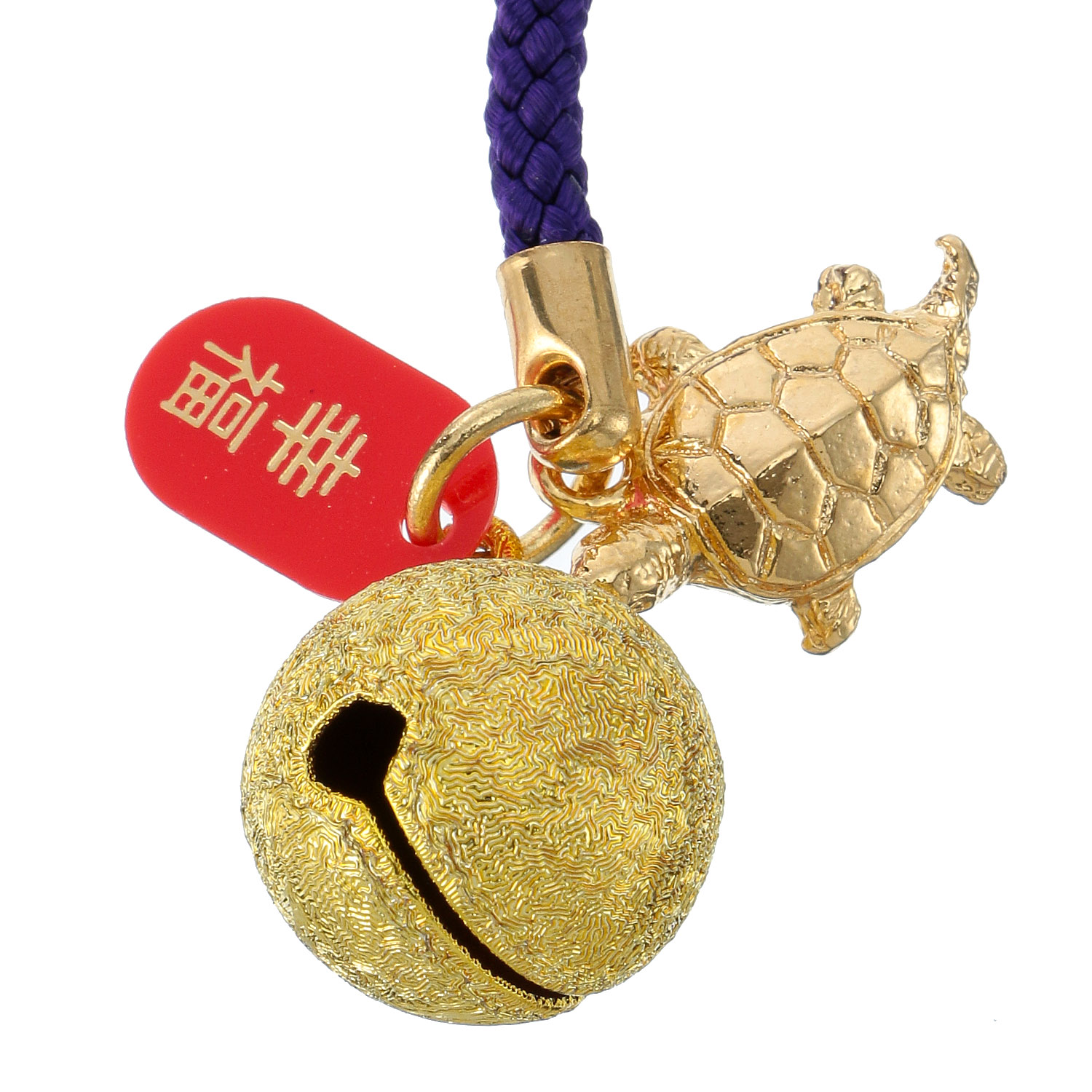 招福福鈴亀つき根付 - 画像2