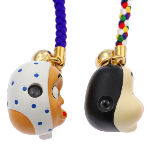 オカメ・ヒョットコ根付 - 画像2