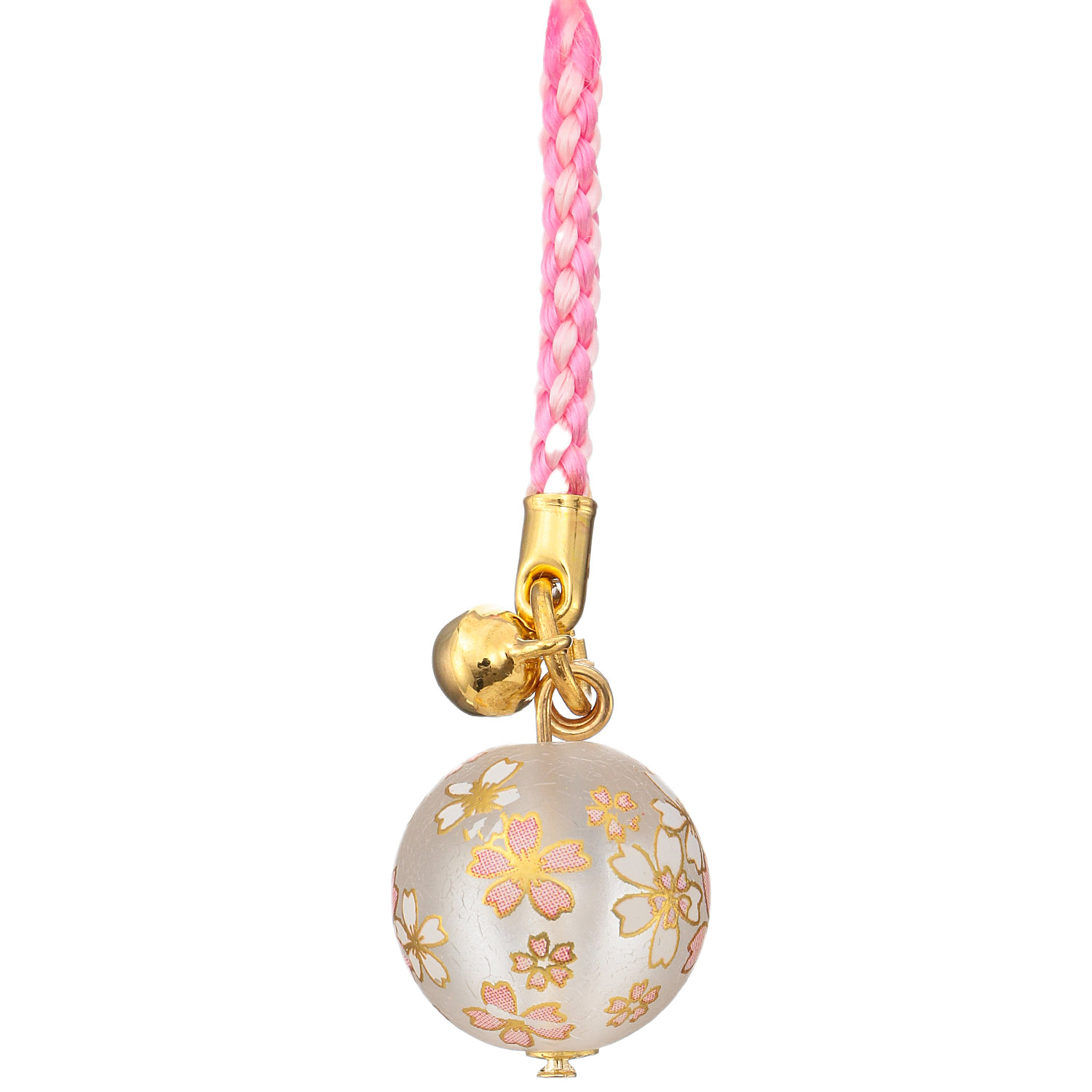 金襴桜玉根付 大 - 画像2