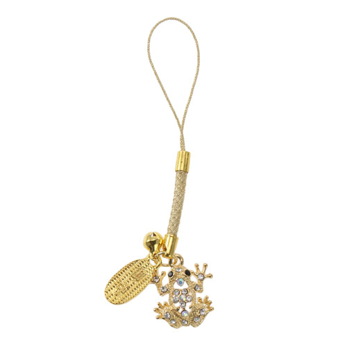 黄金福よせ御守蛙根付