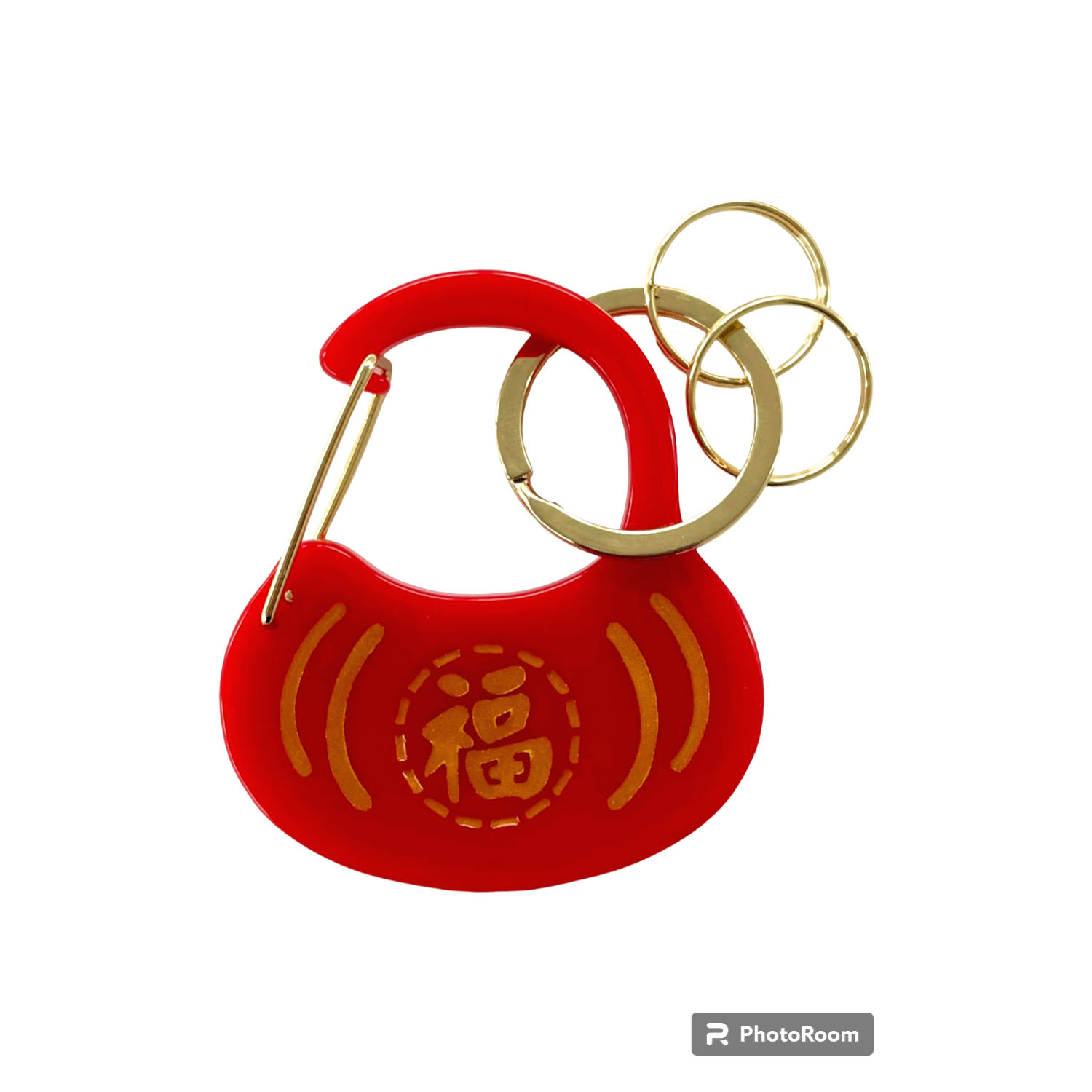 和カラビナ風キーホルダー - 画像3