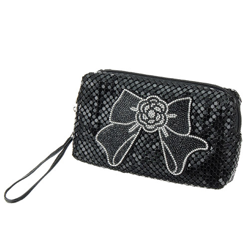 ポーチ大 カメリアリボン - 画像2