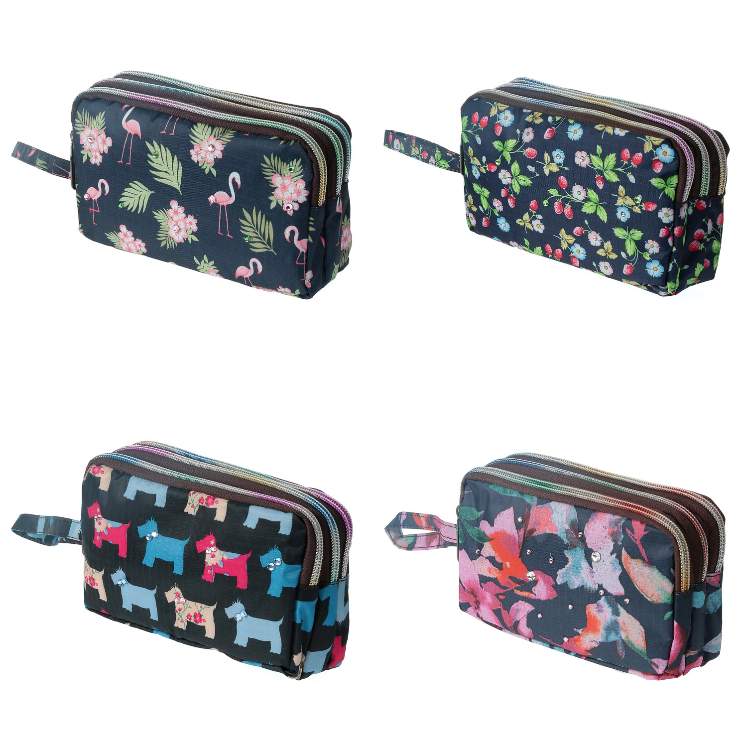 3ファスナーポーチ