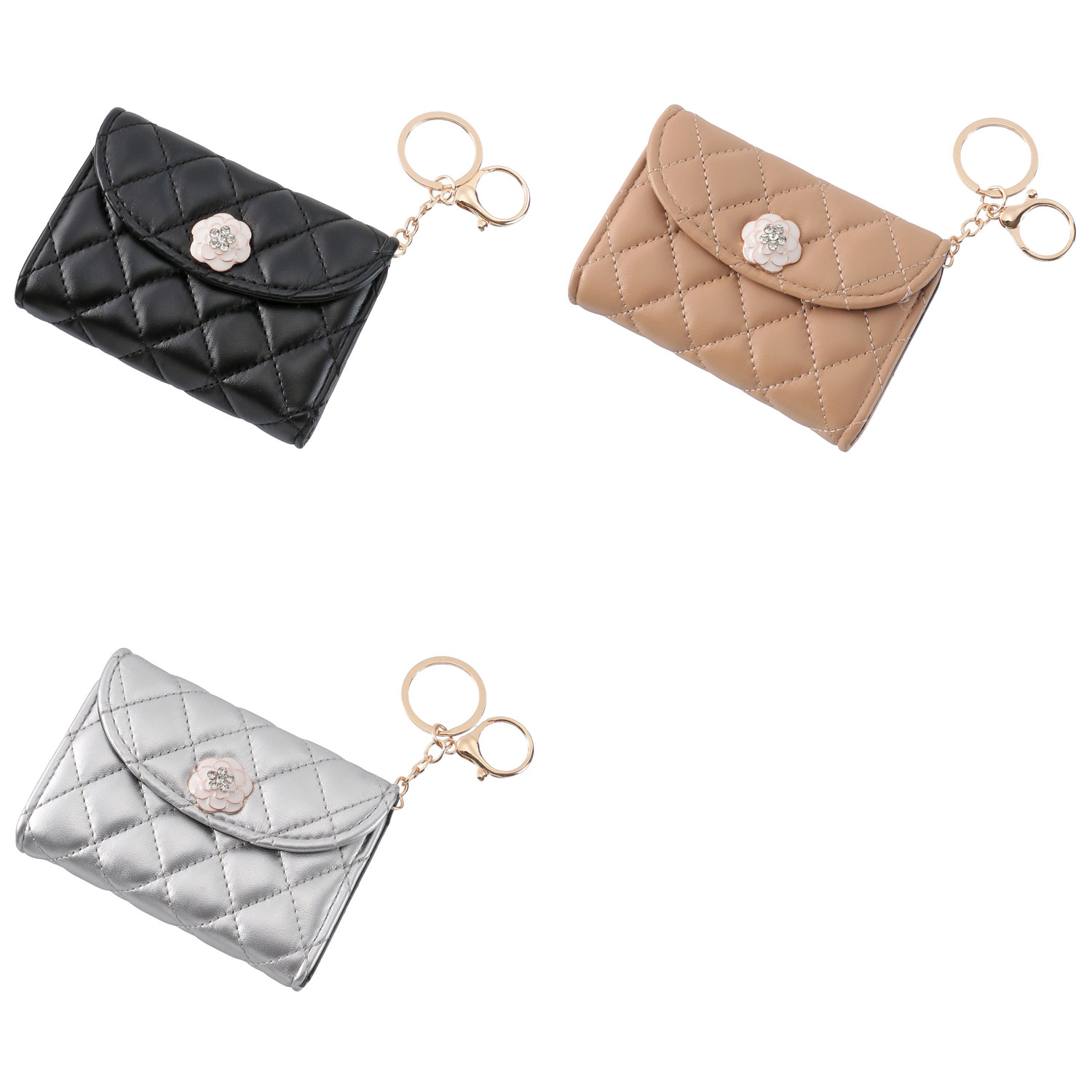 キルティングジャバラカードケース - 画像1