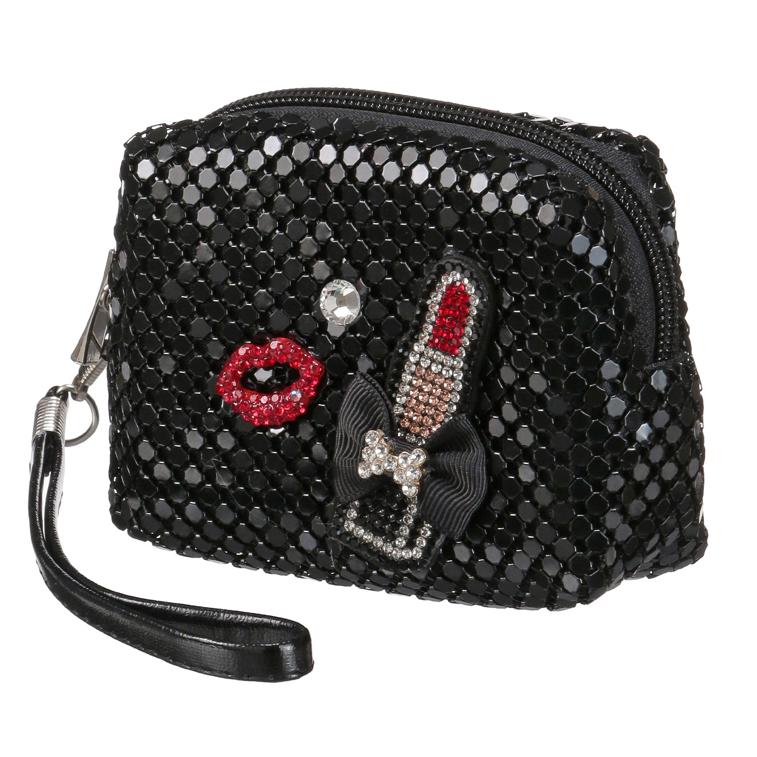 【00－02は在庫限りで終了】デコレーショメタルメッシュポーチ - 画像2