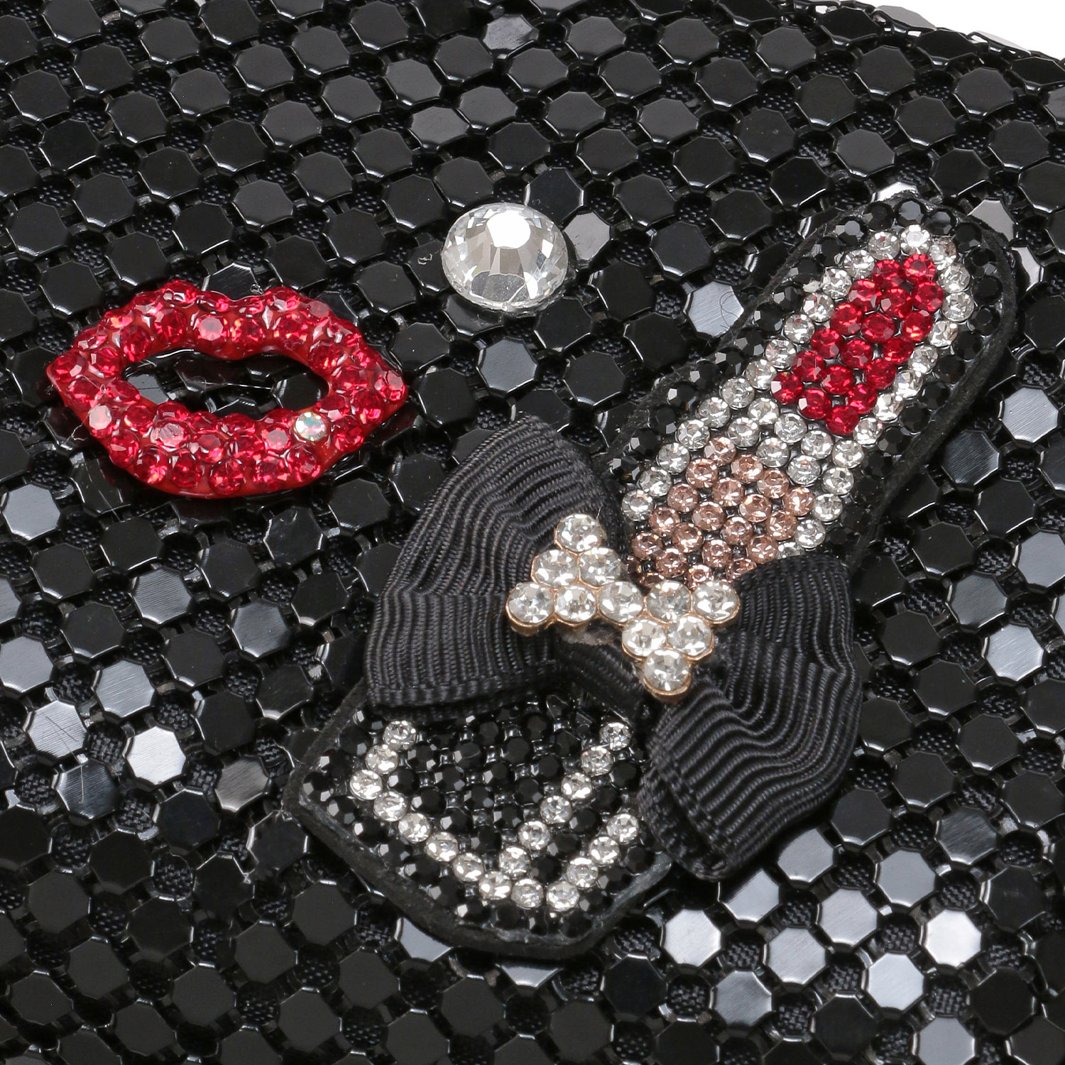 【00－02は在庫限りで終了】デコレーショメタルメッシュポーチ - 画像5