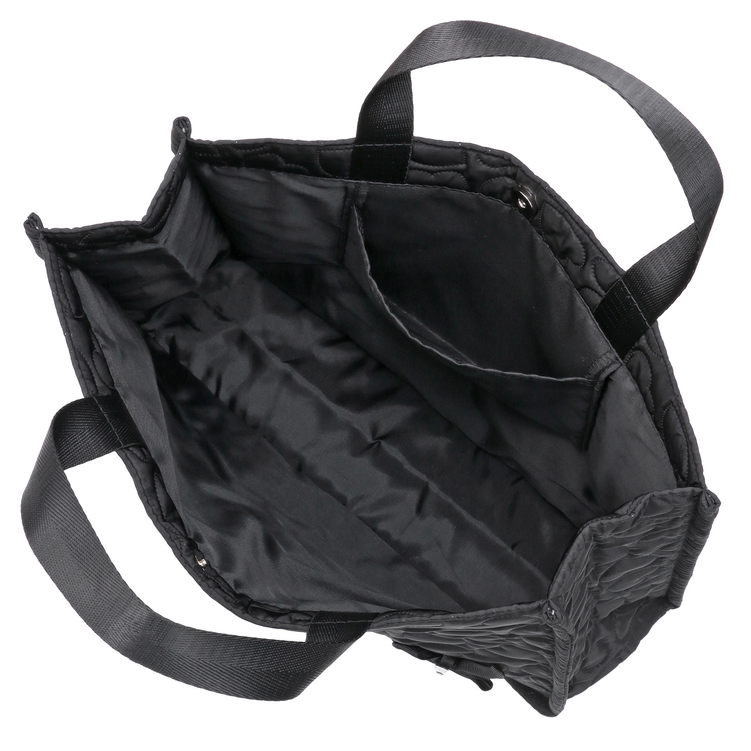 デコレーションハートキルティングA4トートバッグ - 画像5