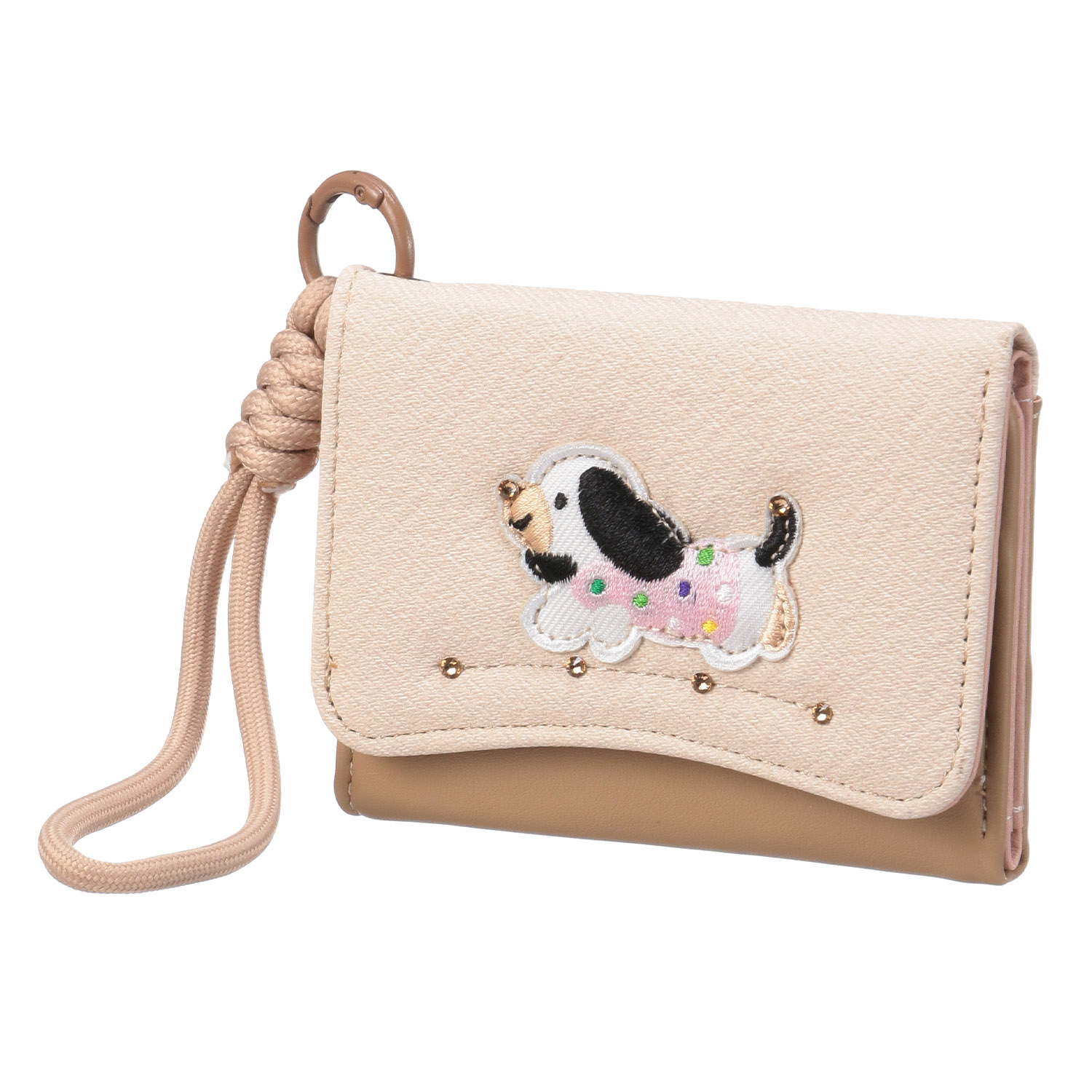 犬モチーフミニ財布 - 画像3