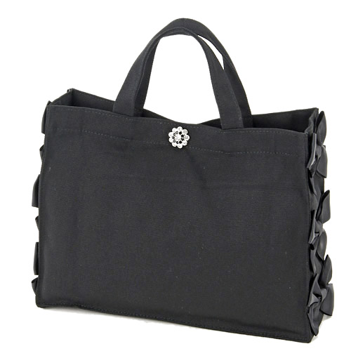 角型トートBAG 横リボン