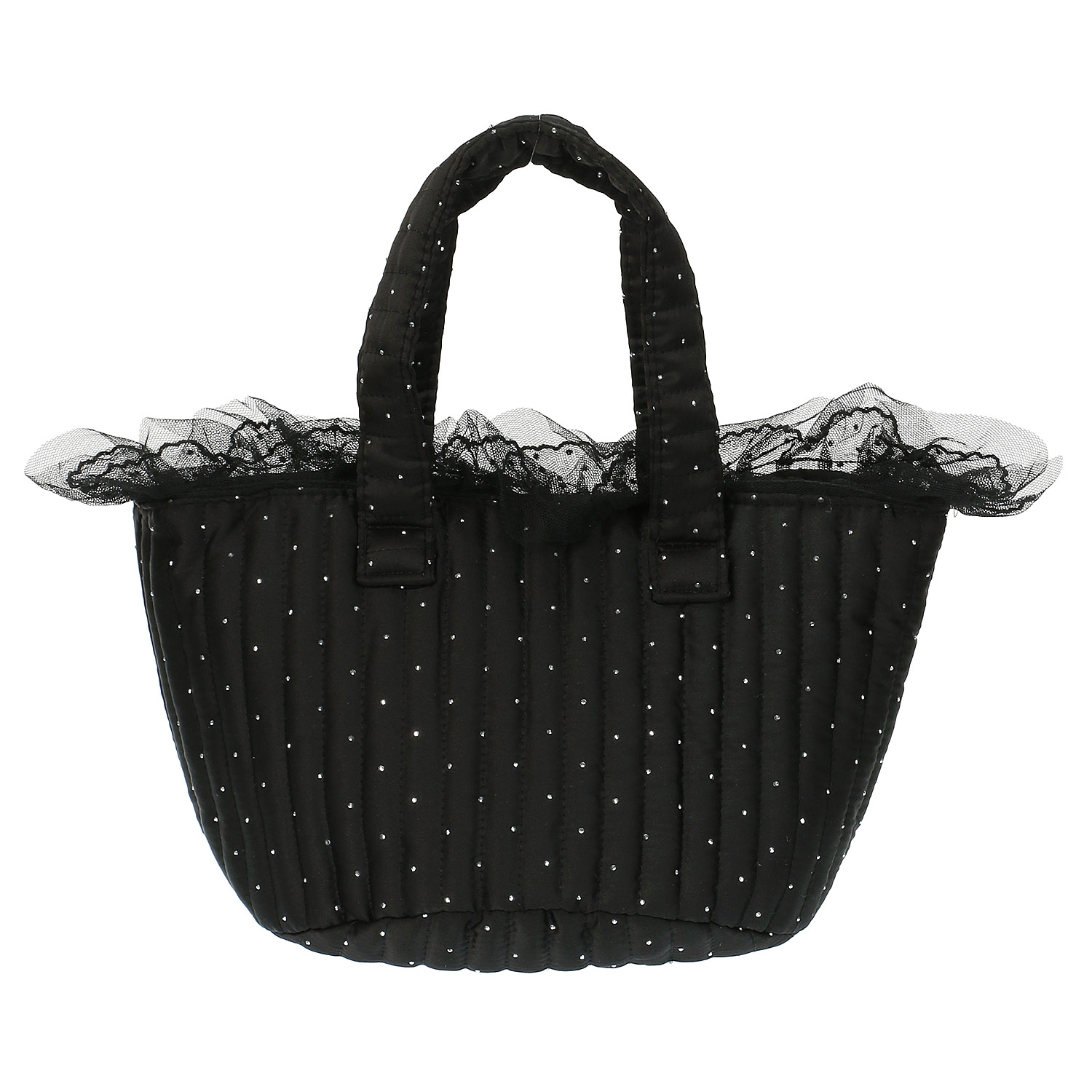 ラインストーン付きフリルバッグ - 画像4