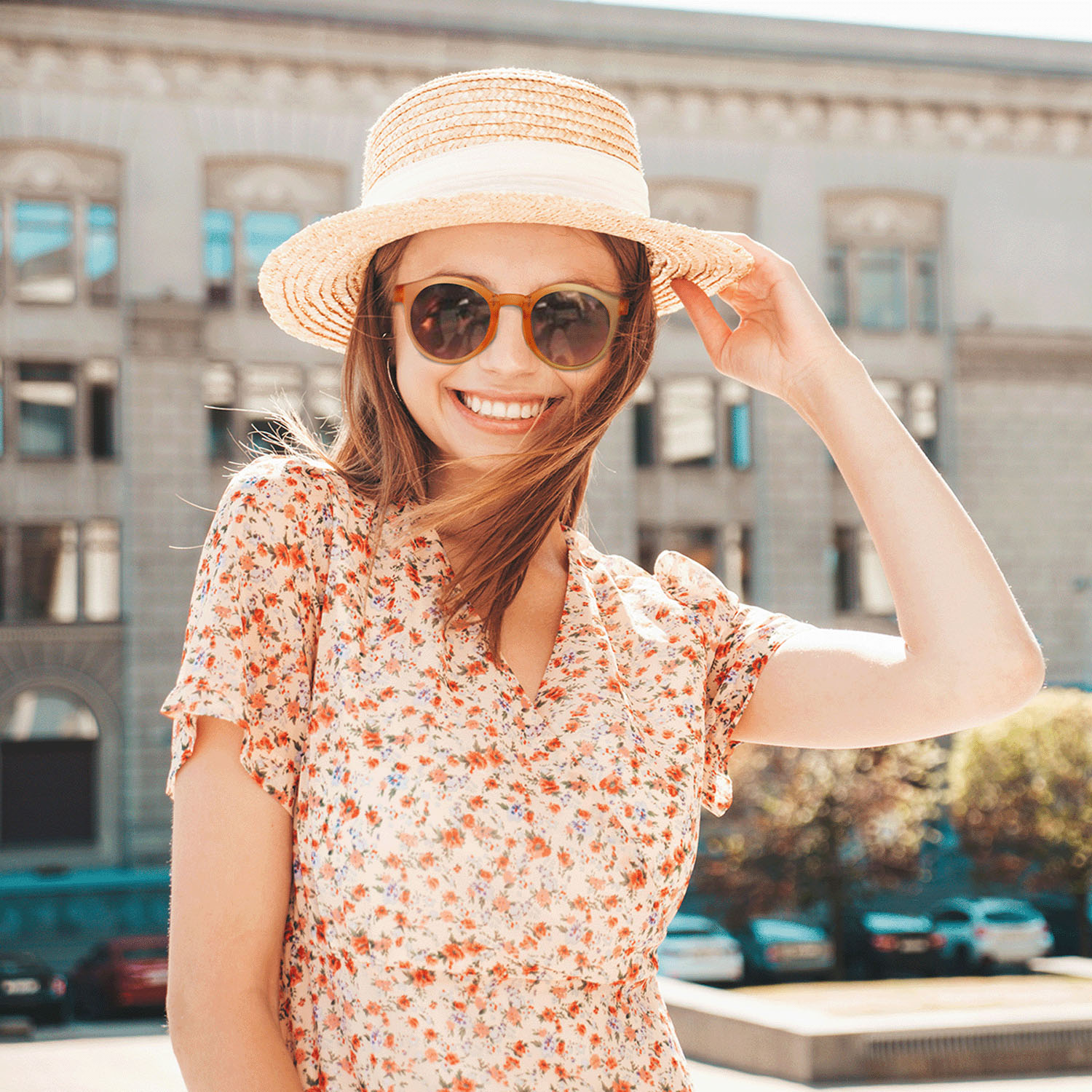 グミ調光折畳サングラス - 画像1