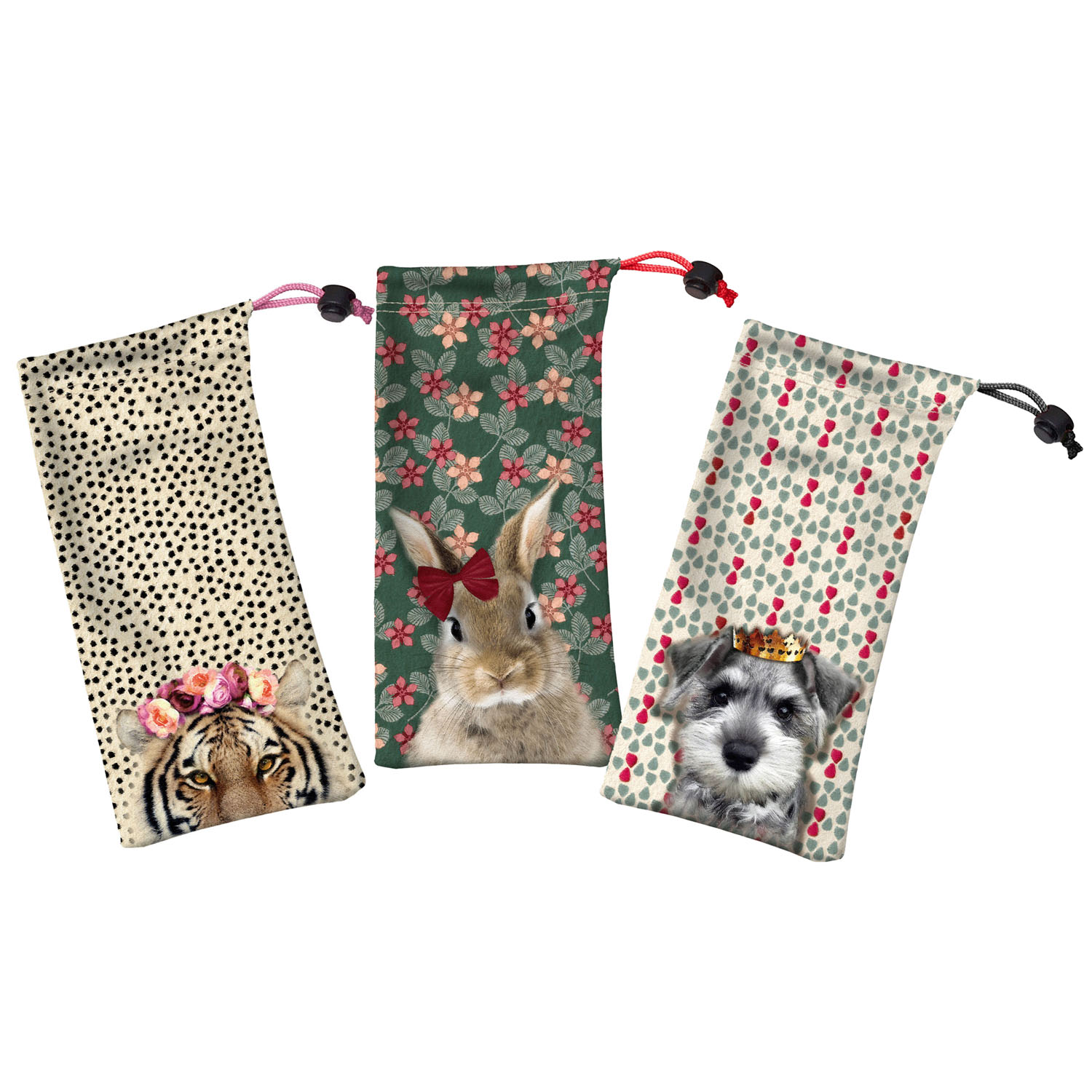 Lucie dancetteメガネポーチ